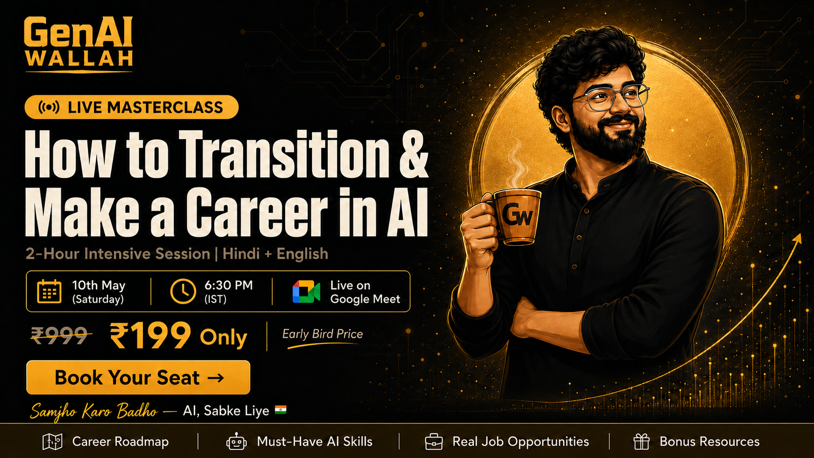 Live Masterclass — How to Transition & Make a Career in AI